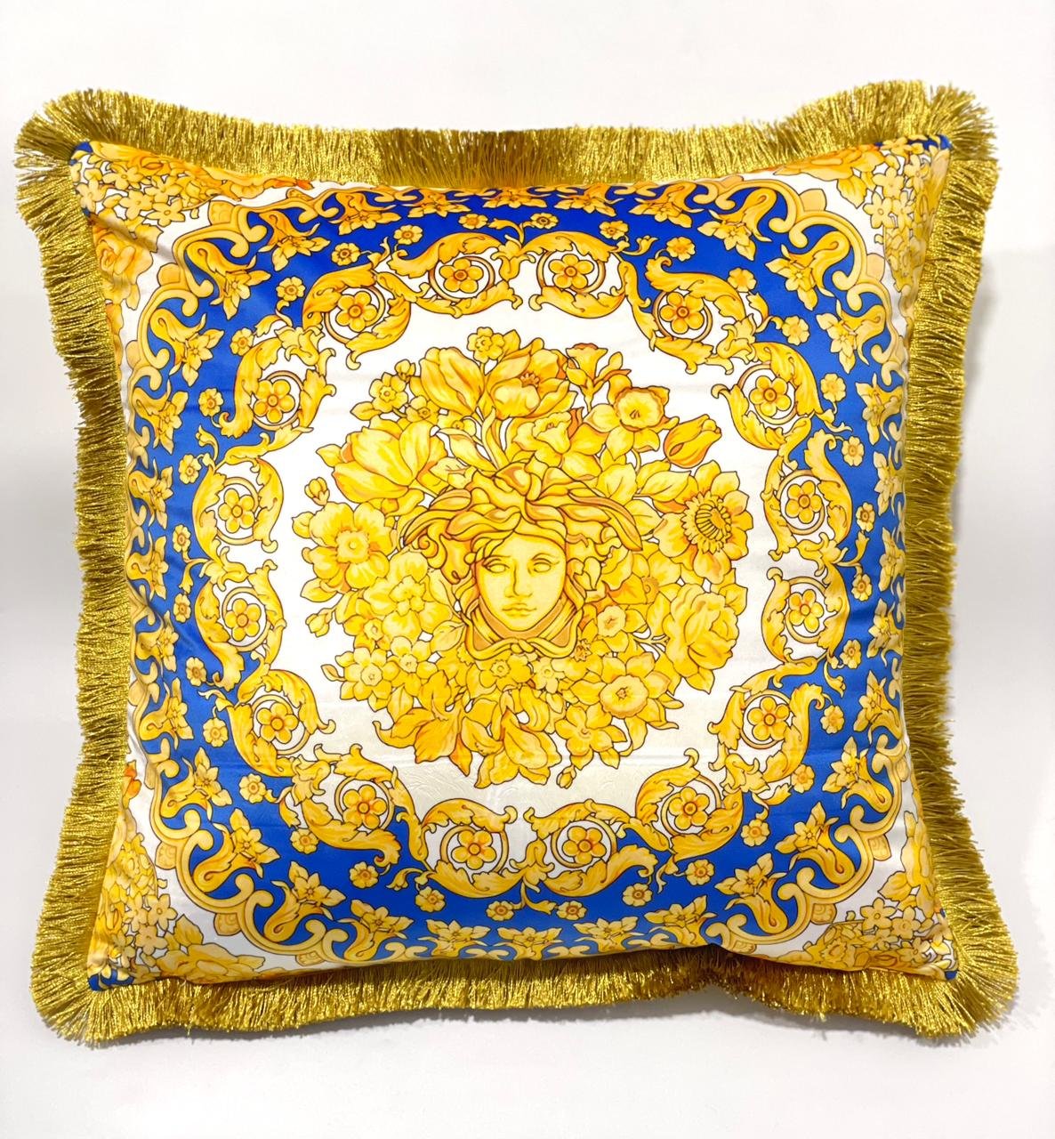 High-End Velvet Cushion case with tassel and pillow - Other Brand Blankets and Pillows | Aleppo Gift UAE